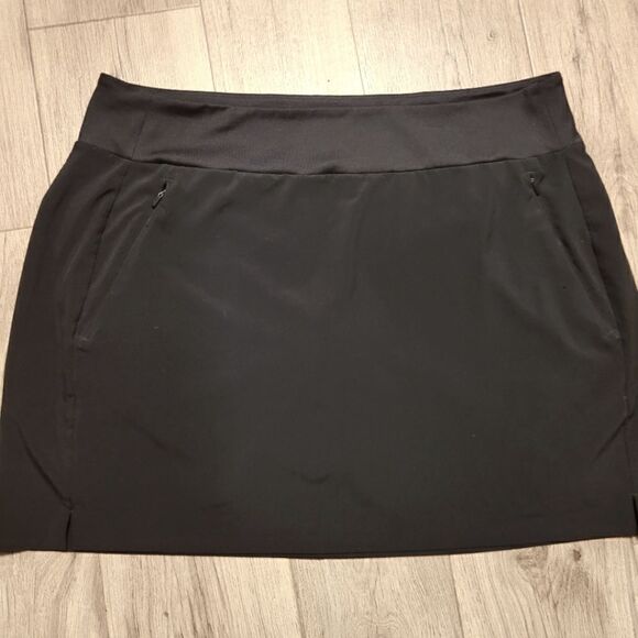 COPY - Athleta Soho Skort Activewear Black Size 14 - Picture 3 of 6
